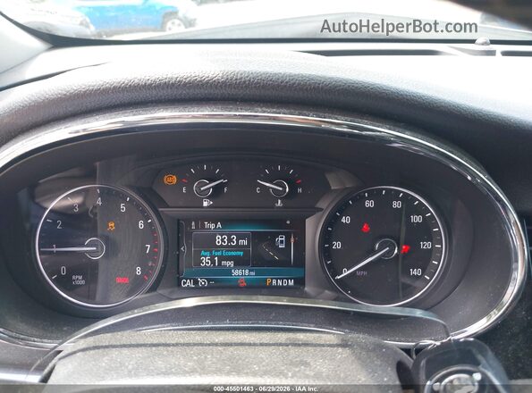 KL4CJASB5HB081764 2017 BUICK ENCORE White Вид задніх сидінь
