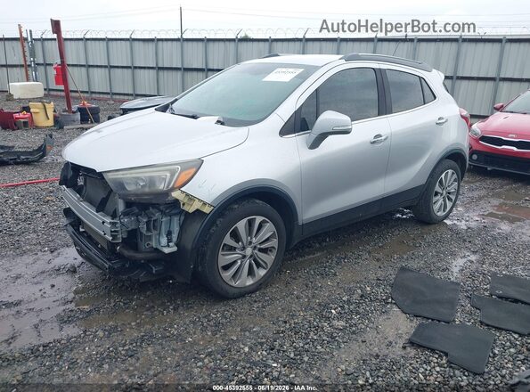 KL4CJASB5HB109319 2017 BUICK ENCORE Silver Передня ліва чверть