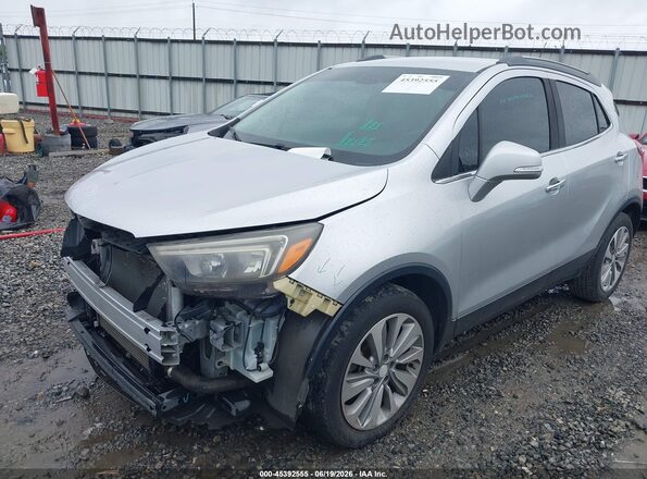 KL4CJASB5HB109319 2017 BUICK ENCORE Silver Вид спереду