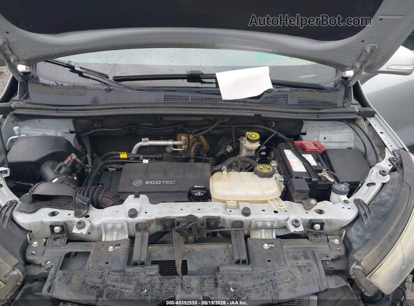 KL4CJASB5HB109319 2017 BUICK ENCORE Silver Вид ззаду