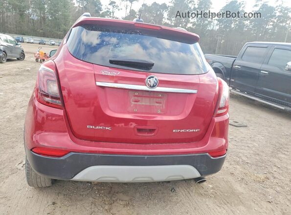 KL4CJASB5JB672117 2018 BUICK ENCORE Red Հետևի տեսք