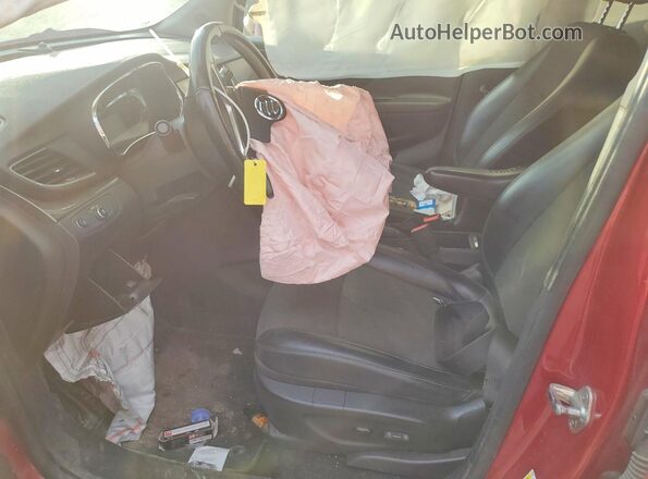 KL4CJASB5JB672117 2018 BUICK ENCORE Red Սալոնի դիմացի տեսք