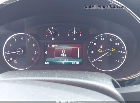 KL4CJASB5JB717086 2018 BUICK ENCORE Red Widok tylnych siedzeń
