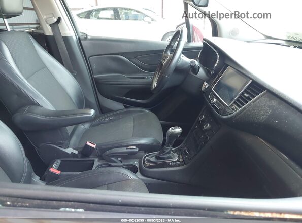 KL4CJASB5JB717086 2018 BUICK ENCORE Red Widok wnętrza z przodu