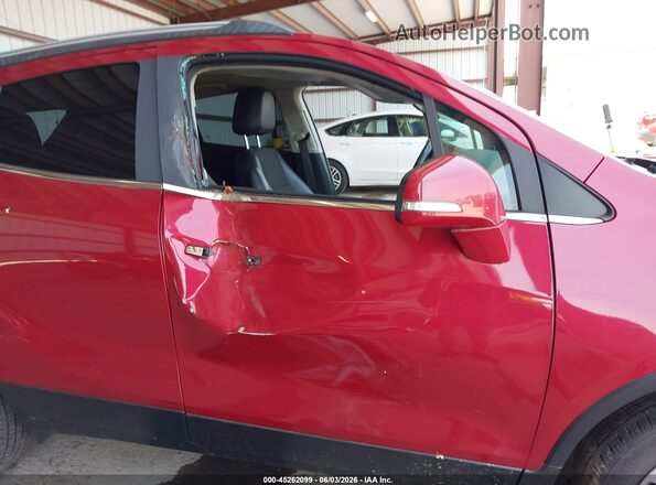 KL4CJASB5JB717086 2018 BUICK ENCORE Red Widok z przodu