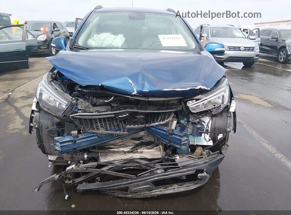 KL4CJASB5KB768802 2019 BUICK ENCORE Blue Սալոնի հետևի տեսք