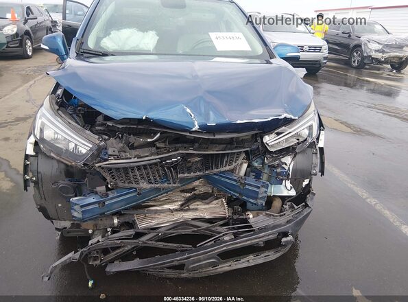 KL4CJASB5KB768802 2019 BUICK ENCORE Blue Դիմացի տեսք