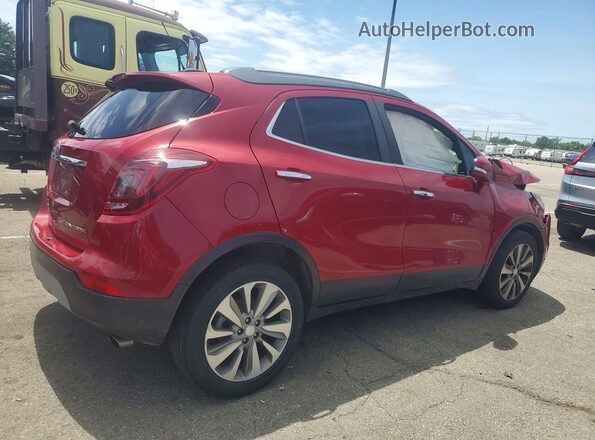 KL4CJASB5KB794137 2019 BUICK ENCORE Red Rear right