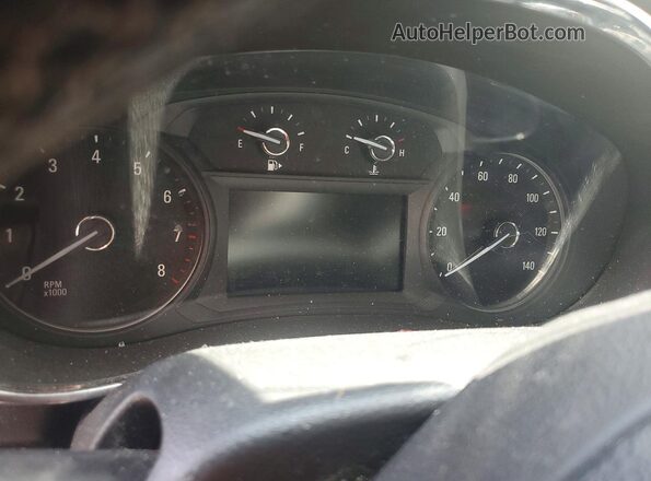 KL4CJASB5KB794137 2019 BUICK ENCORE Red Instrument cluster view