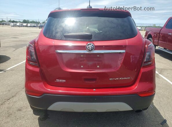 KL4CJASB5KB794137 2019 BUICK ENCORE Red Rear view