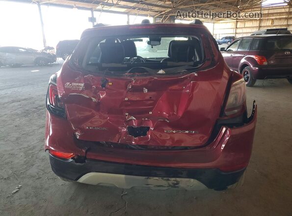 KL4CJASB6HB102833 2017 BUICK ENCORE Red Вид ззаду