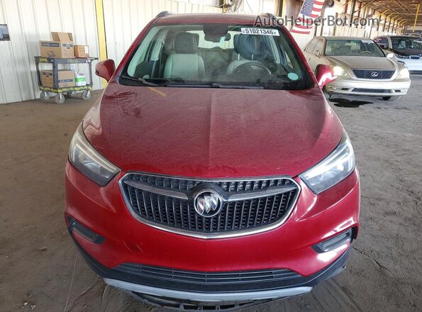 KL4CJASB6HB102833 2017 BUICK ENCORE Red Вид спереду