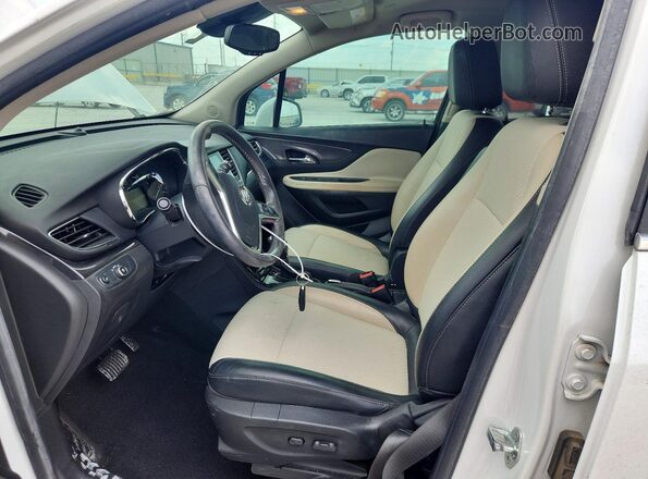 KL4CJASB6HB185048 2017 BUICK ENCORE White Սալոնի դիմացի տեսք