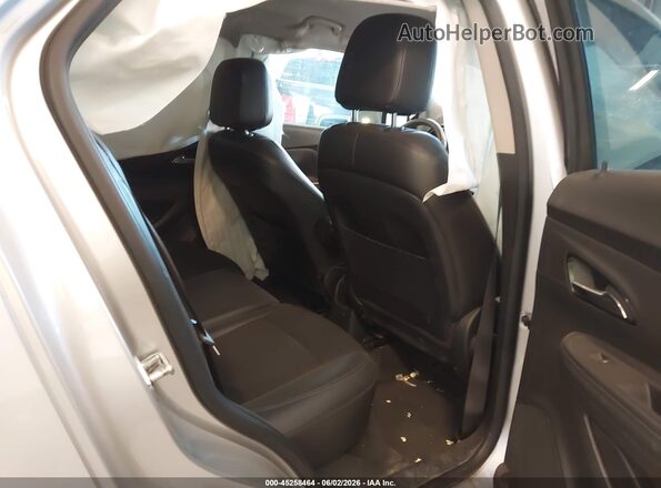 KL4CJASB6JB509458 2018 BUICK ENCORE Silver VIN sticker view