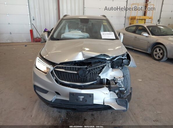 KL4CJASB6JB509458 2018 BUICK ENCORE Silver Instrument cluster view