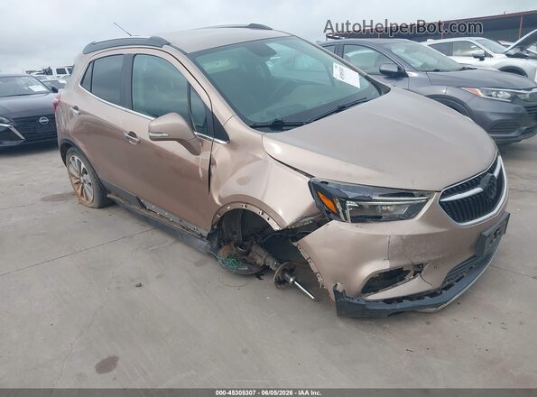 KL4CJASB6JB540242 2018 BUICK ENCORE Beige Front view