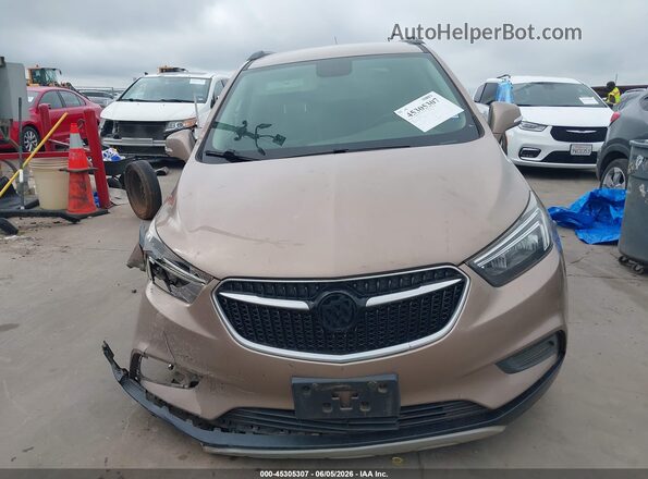 KL4CJASB6JB540242 2018 BUICK ENCORE Beige Rear interior view