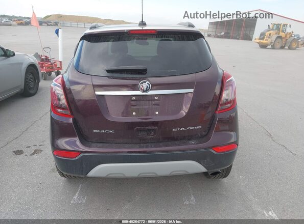 KL4CJASB6JB576268 2018 BUICK ENCORE Темно-бордовый 