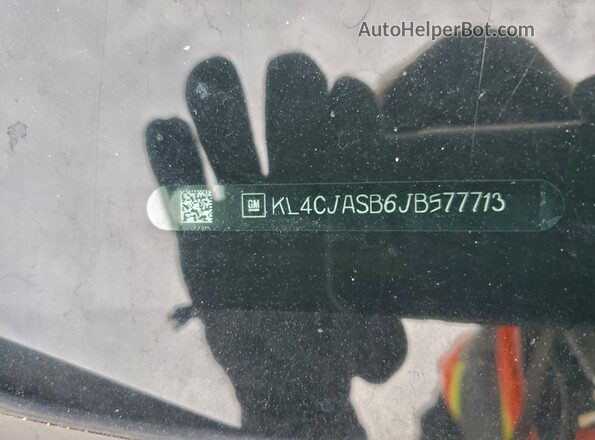 KL4CJASB6JB577713 2018 BUICK ENCORE Белый 