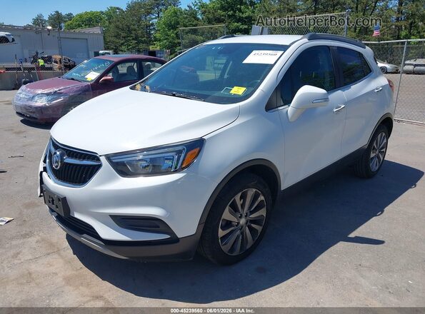 KL4CJASB6KB700119 2019 BUICK ENCORE White Przód lewy