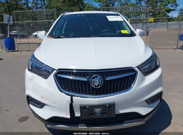KL4CJASB6KB700119 2019 BUICK ENCORE White Widok z przodu