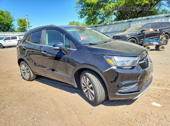 KL4CJASB6KB730298 2019 BUICK ENCORE Черный Передняя правая четверть