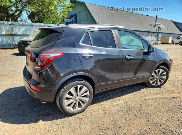 KL4CJASB6KB730298 2019 BUICK ENCORE Черный Задняя правая четверть