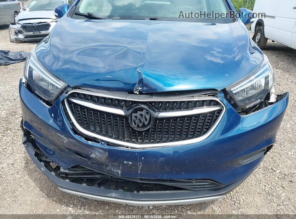 KL4CJASB6KB757873 2019 BUICK ENCORE Синий Вид спереди