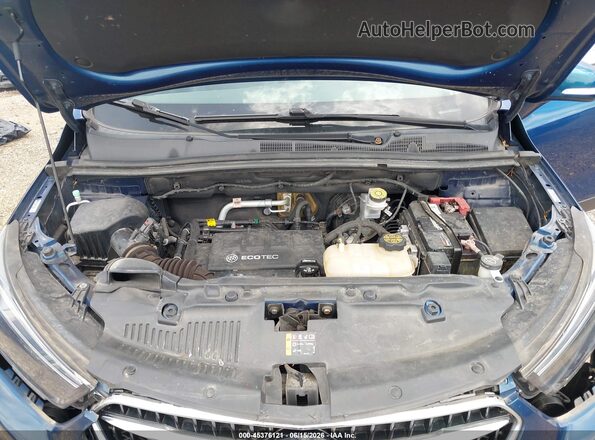 KL4CJASB6KB757873 2019 BUICK ENCORE Синий Вид сзади