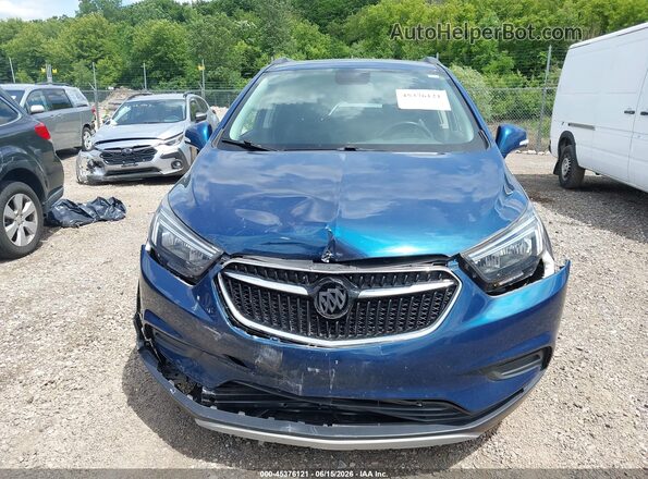 KL4CJASB6KB757873 2019 BUICK ENCORE Синий Вид щитка приборов