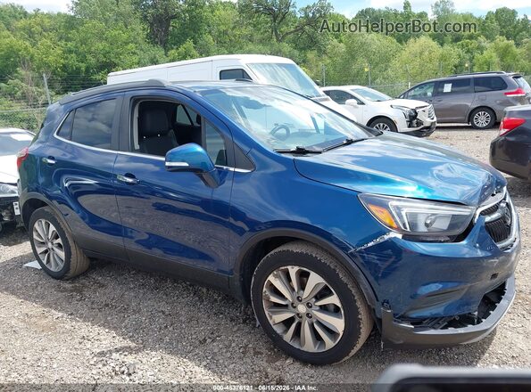 KL4CJASB6KB757873 2019 BUICK ENCORE Синий Вид задней части салона