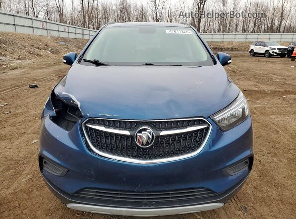 KL4CJASB6KB840221 2019 BUICK ENCORE Blue Widok z przodu
