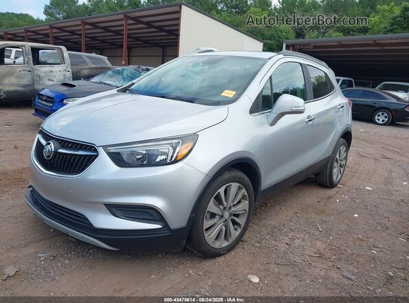 KL4CJASB6KB858024 2019 BUICK ENCORE Silver Przód lewy