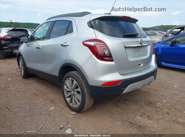 KL4CJASB6KB858024 2019 BUICK ENCORE Silver Tył lewy