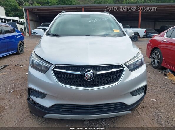 KL4CJASB6KB858024 2019 BUICK ENCORE Silver Widok zestawu wskaźników