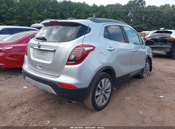 KL4CJASB6KB858024 2019 BUICK ENCORE Silver Tył prawy
