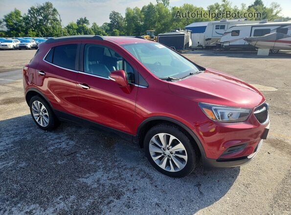 KL4CJASB6KB922675 2019 BUICK ENCORE Red Առջևի աջ