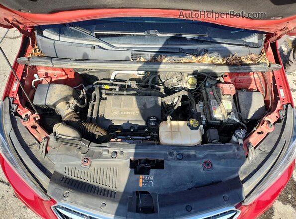 KL4CJASB6KB922675 2019 BUICK ENCORE Red Շարժիչի բաժամունքի տեսք