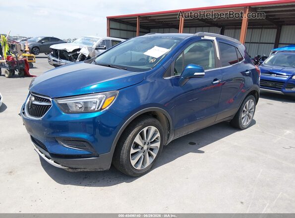 KL4CJASB6KB943364 2019 BUICK ENCORE Blue Front left