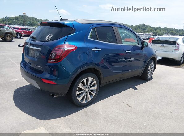 KL4CJASB6KB943364 2019 BUICK ENCORE Blue Rear right