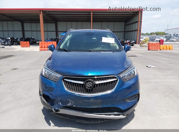 KL4CJASB6KB943364 2019 BUICK ENCORE Blue Instrument cluster view