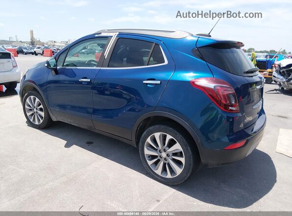 KL4CJASB6KB943364 2019 BUICK ENCORE Blue Rear left