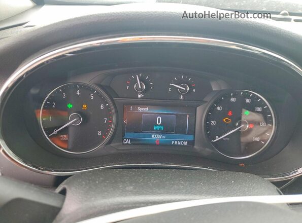 KL4CJASB6LB052945 2020 BUICK ENCORE Black Vista del cuadro de instrumentos