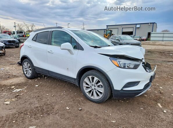 KL4CJASB6LB318531 2020 BUICK ENCORE White Front right