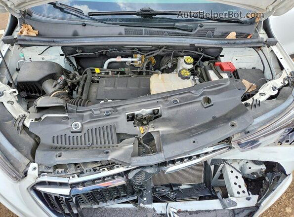 KL4CJASB6LB318531 2020 BUICK ENCORE White Engine compartment view