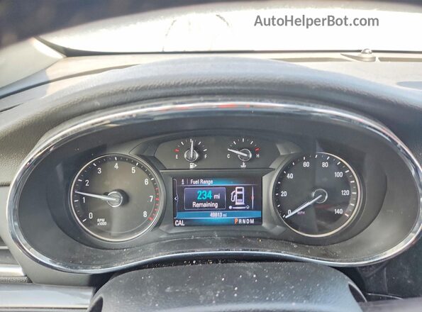 KL4CJASB6MB309782 2021 BUICK ENCORE Black Widok zestawu wskaźników