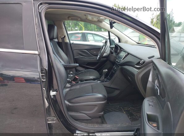 KL4CJASB7HB022411 2017 BUICK ENCORE Black Widok wnętrza z przodu