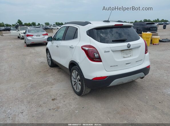 KL4CJASB7JB664441 2018 BUICK ENCORE White Trasero izquierdo