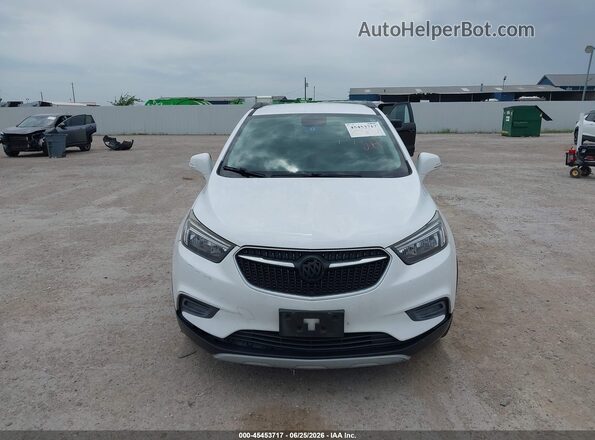 KL4CJASB7JB664441 2018 BUICK ENCORE White Vista del cuadro de instrumentos
