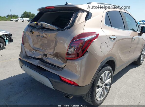 KL4CJASB7JB677898 2018 BUICK ENCORE Brown წინა ხედი